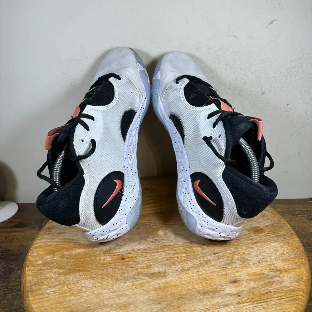 Nike PG 6 Paul George Fluoro White‎ Crimson DC1974-100 Shoes Men's Size 10_5